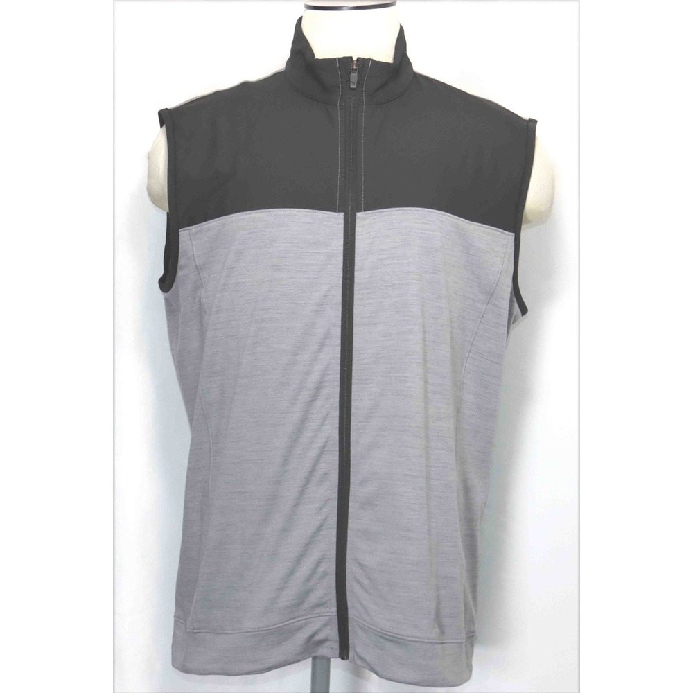 PUMA Cloudspun Golf Vest Evening‎ Sky-High Rise Heather 537465-04 Mens Size L